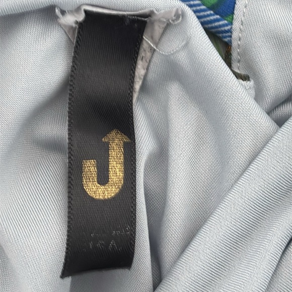 Tropical Floral Dress Sz M Bodycon Crisscross Open Back Resort Y2K Glam Festival - Picture 3 of 11